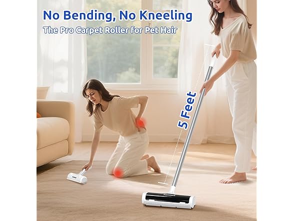 ACE2ACE Carpet Roller for Pet Hair