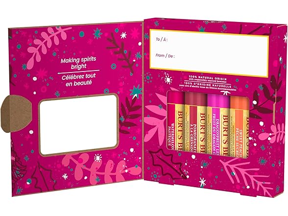 Burt's Bees Lip Balm Gift Set Fruit Mix