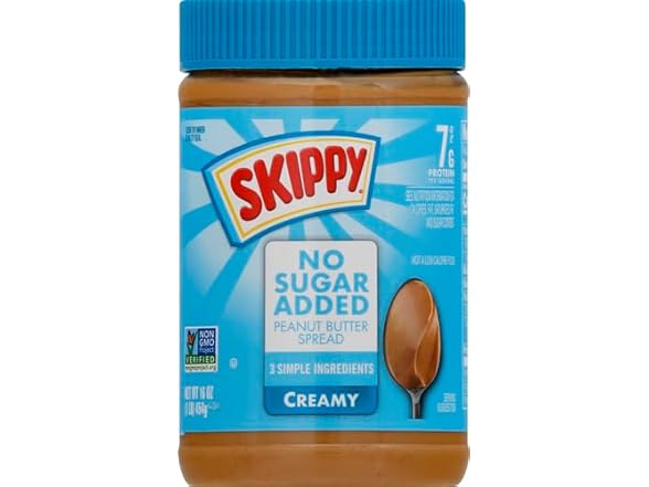 SKIPPY No Sugar Added PB, 16oz