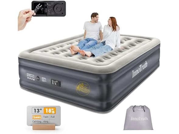 Queen Air Mattress with Built in Pump