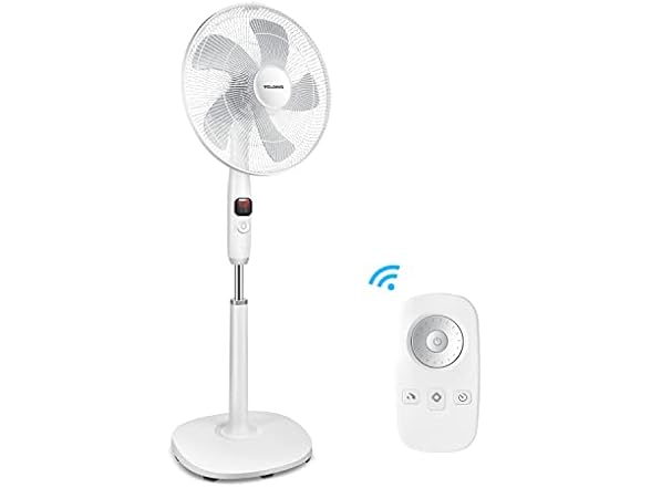 PELONIS 16" Pedestal Fan w/Remote