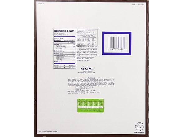 Snickers Chocolate Bars 1.86oz 48ct