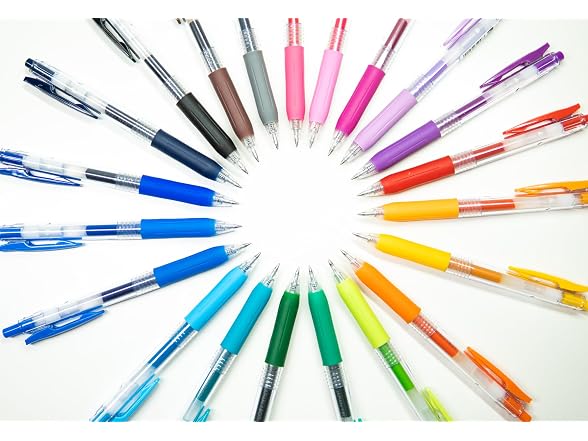 Zebra Pen SARASA Clip Retractable Gel Pen, Assorted Ink