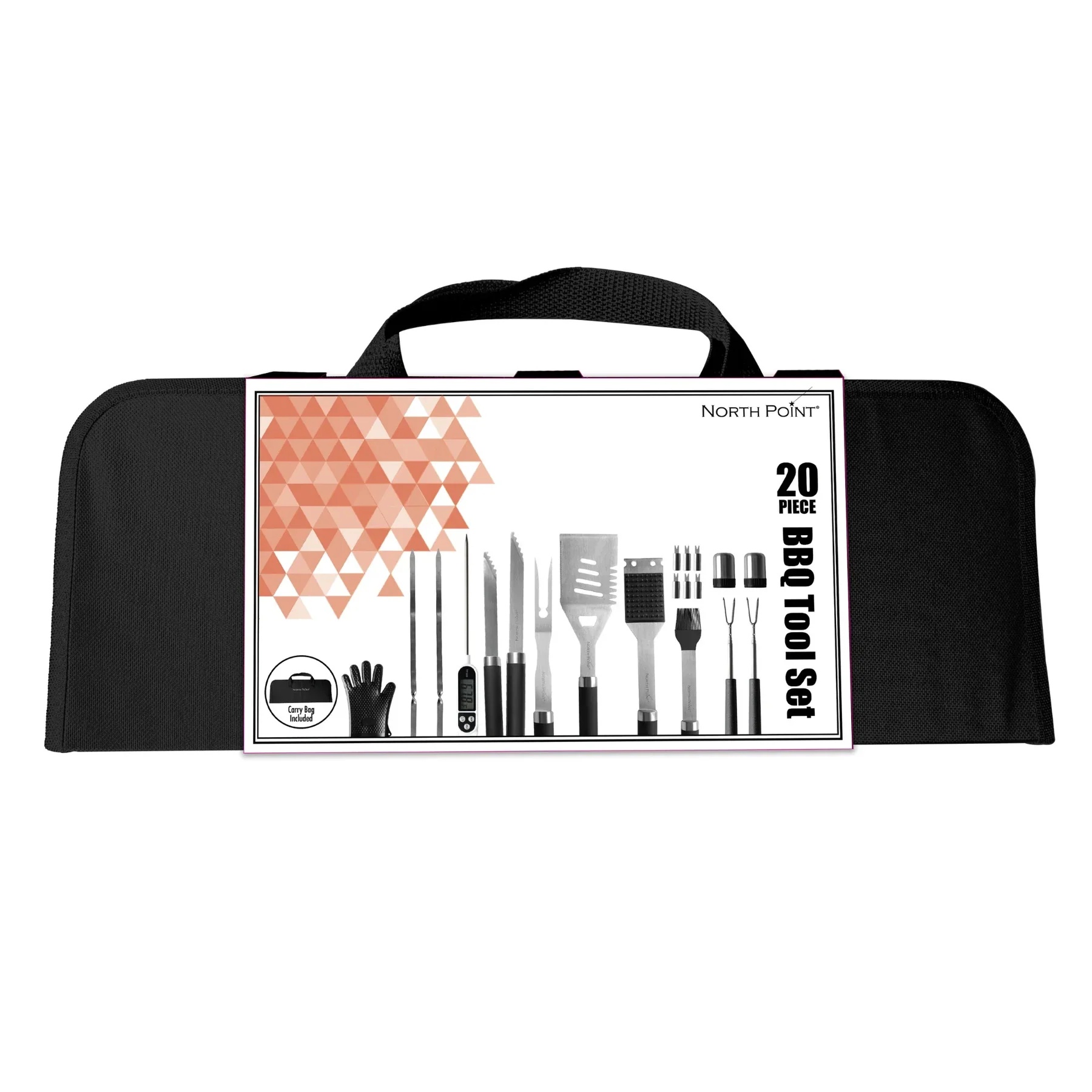 North Point 20 Piece BBQ Tool Set - Gallery 10