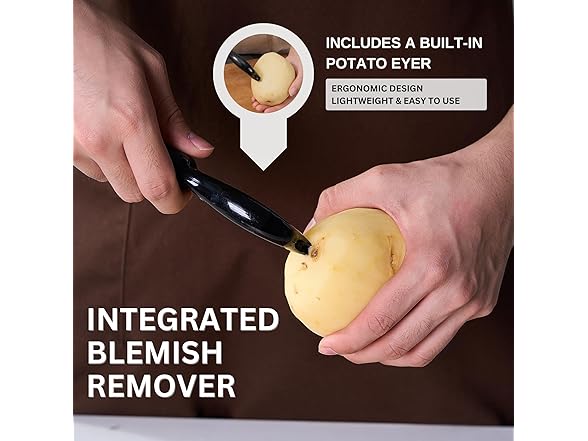 Croomi Premium Swivel Vegetable Peeler