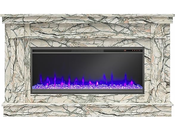 Waverly Mantel w/Electric Fireplace