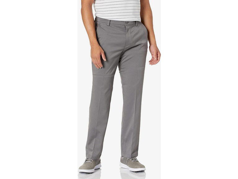 Amazon Essentials Men's Classic-Fit Stretch Golf Pant (Available in Big & Tall), Grey, 33W x 28L