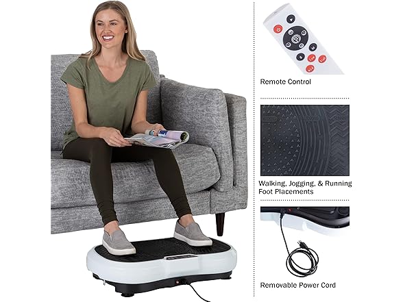 Wakeman Vibration Plate Exercise Machine