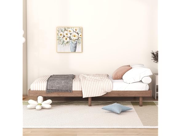 Dolonm Twin Size Floating Bed Frame