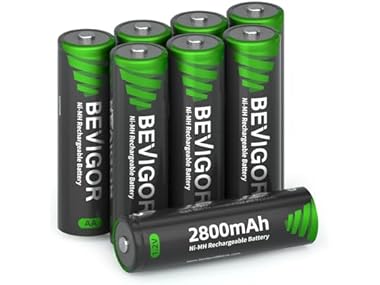 $7.99, Was $18.53, 56% Off! BEVIGOR Rechargeable AA Batteries dealfomo
