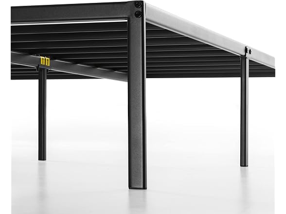 Best Price Mattress 14" Twin Metal Platform Bed