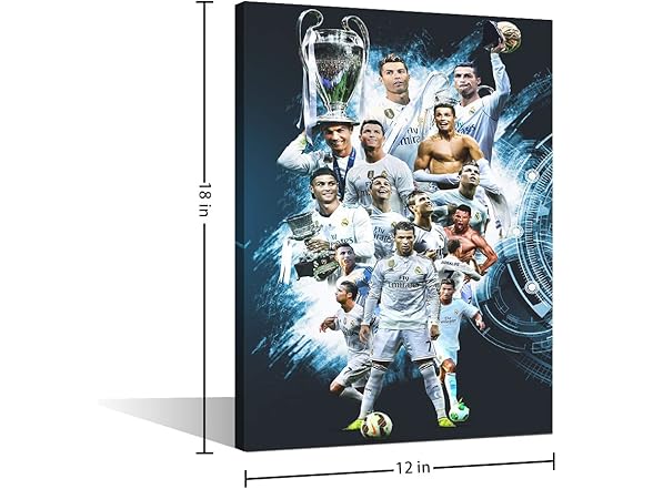 ISHIRON CR7 Cristiano Ronaldo Poster 