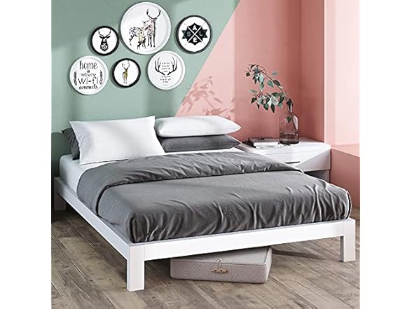 Zinus Zinus Arnav Metal Platform Bed Frame, Wo