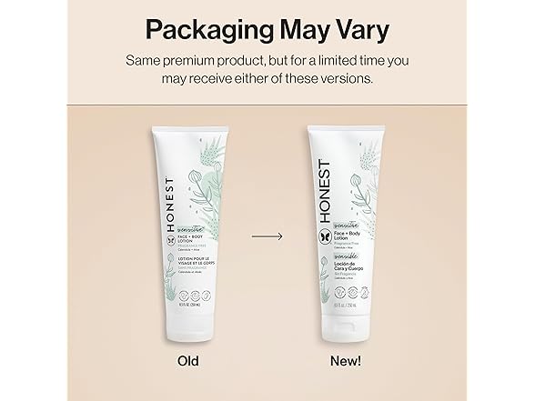 Honest Co Hydrating Face Body Lotion