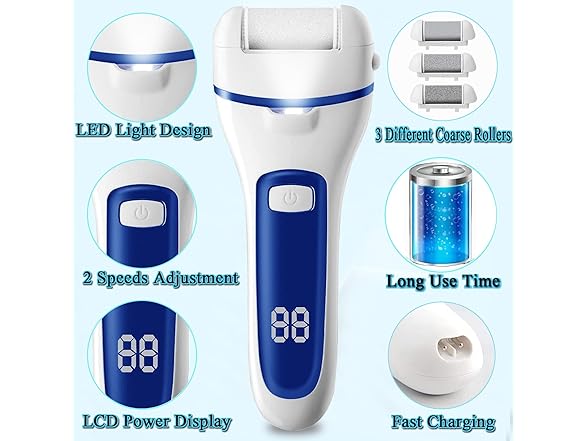 13-in-1 Electric Foot Callus Remover