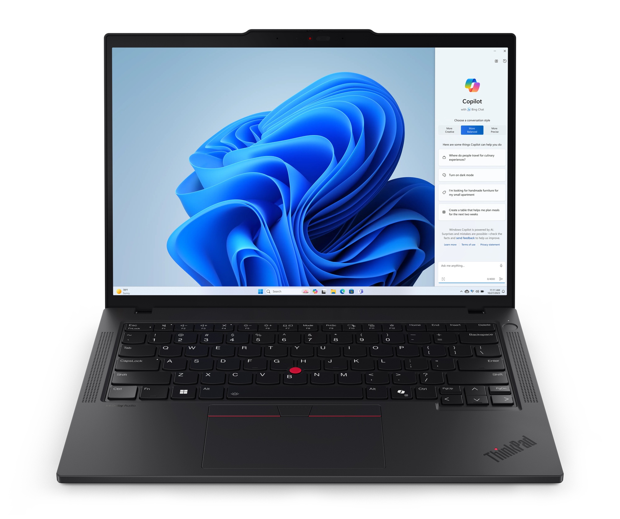 Lenovo ThinkPad T14 Gen 5 Ryzen 7 Pro Laptop - Gallery 2