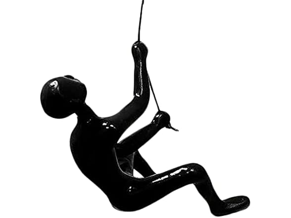 Climbing Man Wall Art for Home Décor