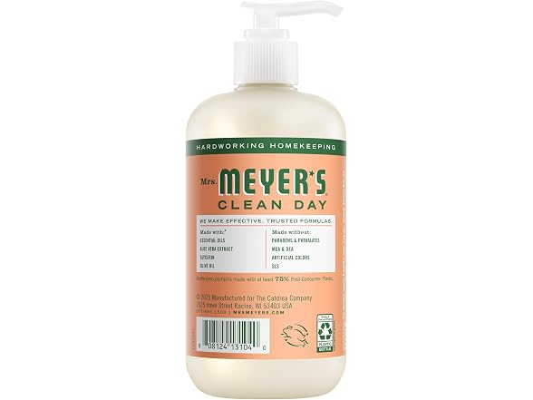 MRS MEYERS CLEAN DAY Hand Soap Geranium 12.5oz