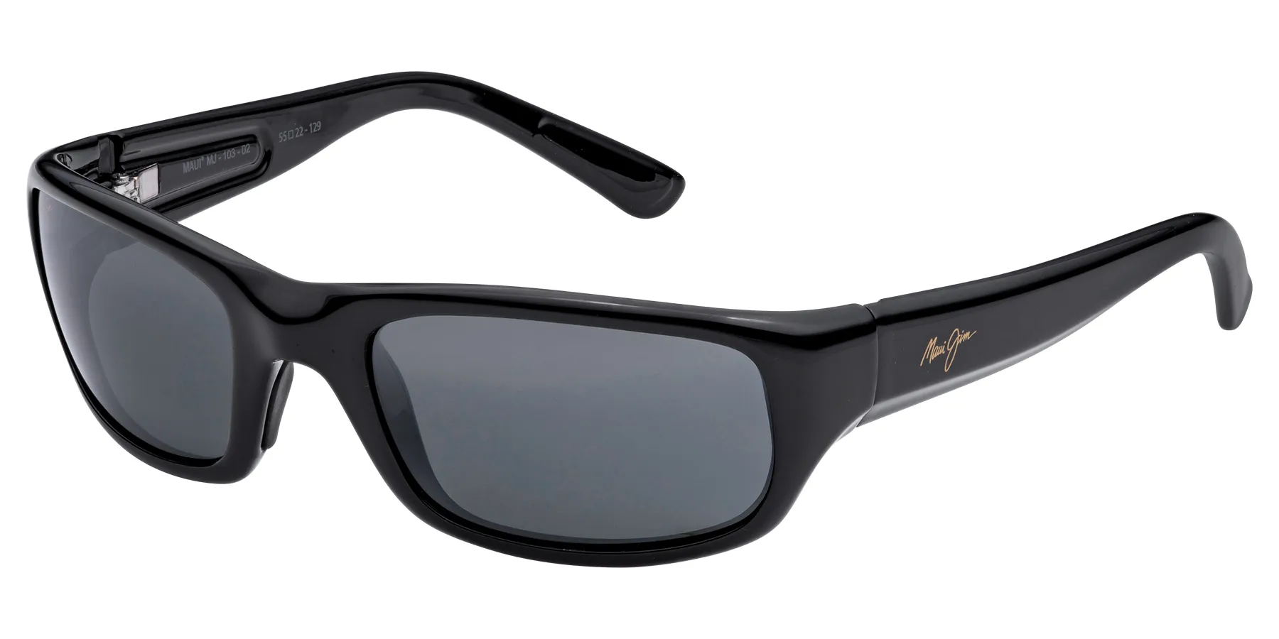 Maui Jim Stingray Polarized Wrap Sunglasses - Gallery 3