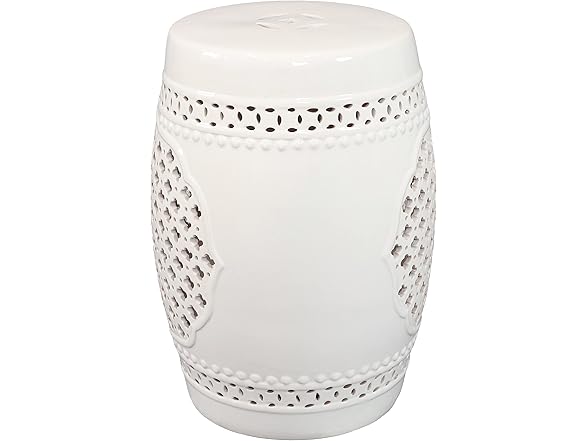 Sunnydaze Marrakesh Ceramic Garden Stool Side Table