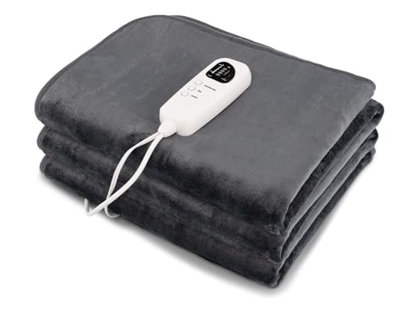 CLEEMAN Electric Heated Twin Mattress Pad