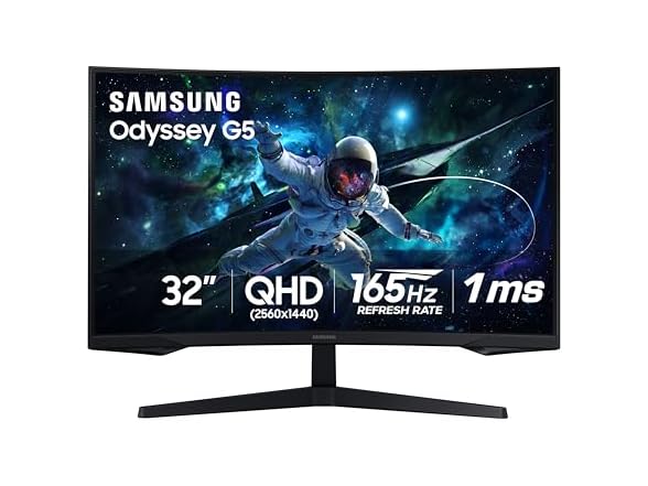 Samsung 32" QHD Curved Monitor | LS32CG550ENXZA