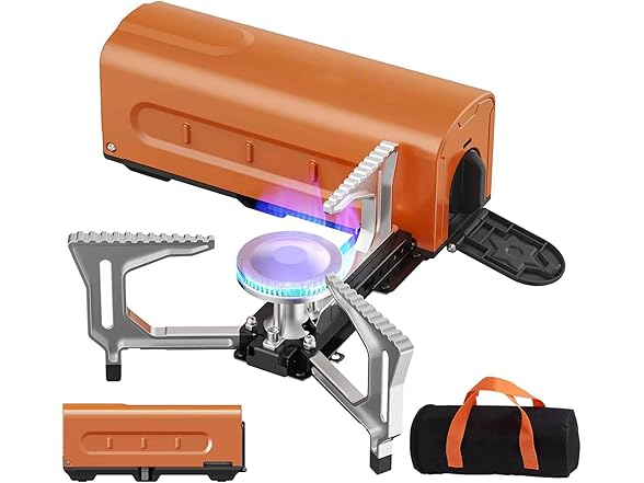 RENJJPBO Camping Gas Stove Portable