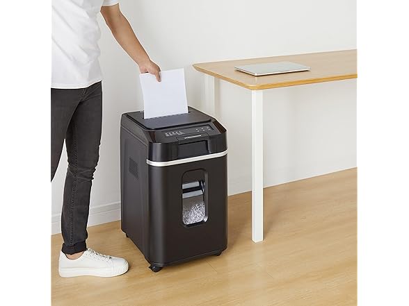 Amazon Basics 200-Sheet Paper Shredder