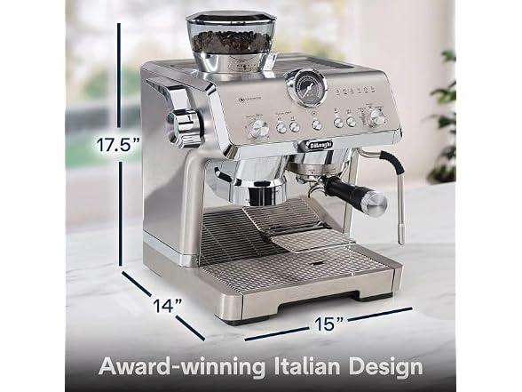 De'Longhi La Specialista Opera Espresso Machine w Grinder