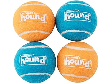 $3.99 Outward Hound Tennis Ballz Fetch Dog Toy dealfomo