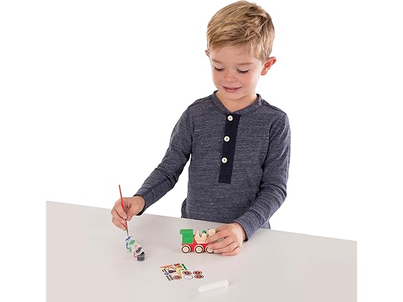 Melissa & Doug Train Wooden Craft Kit