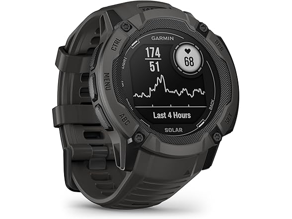 Garmin Instinct 2X Solar Rugged GPS Smartwatch (Factory Reconditioned)