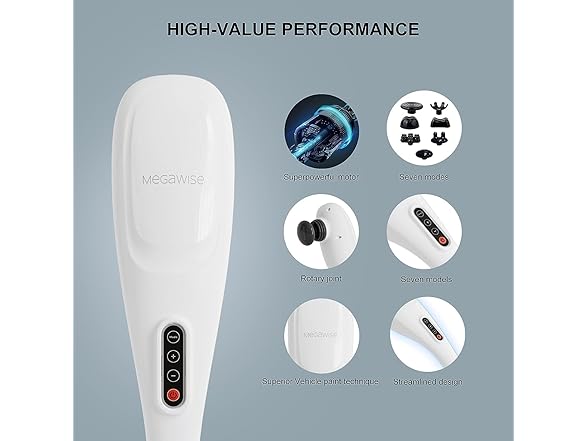 MEGAWISE Cordless Back Massager