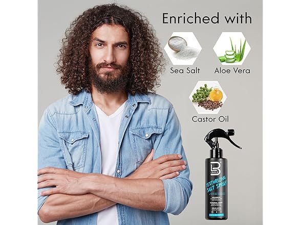 (3 Pack) Level 3 Texturizing Sea Salt Spray, 8.45 oz