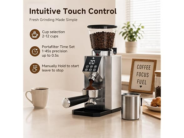Electric Conical Burr Coffee Grinder