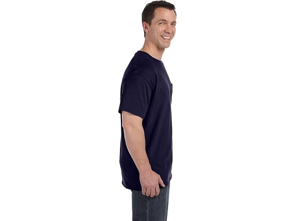 Hanes Men (L) Tagless® Pocket T-Shirt