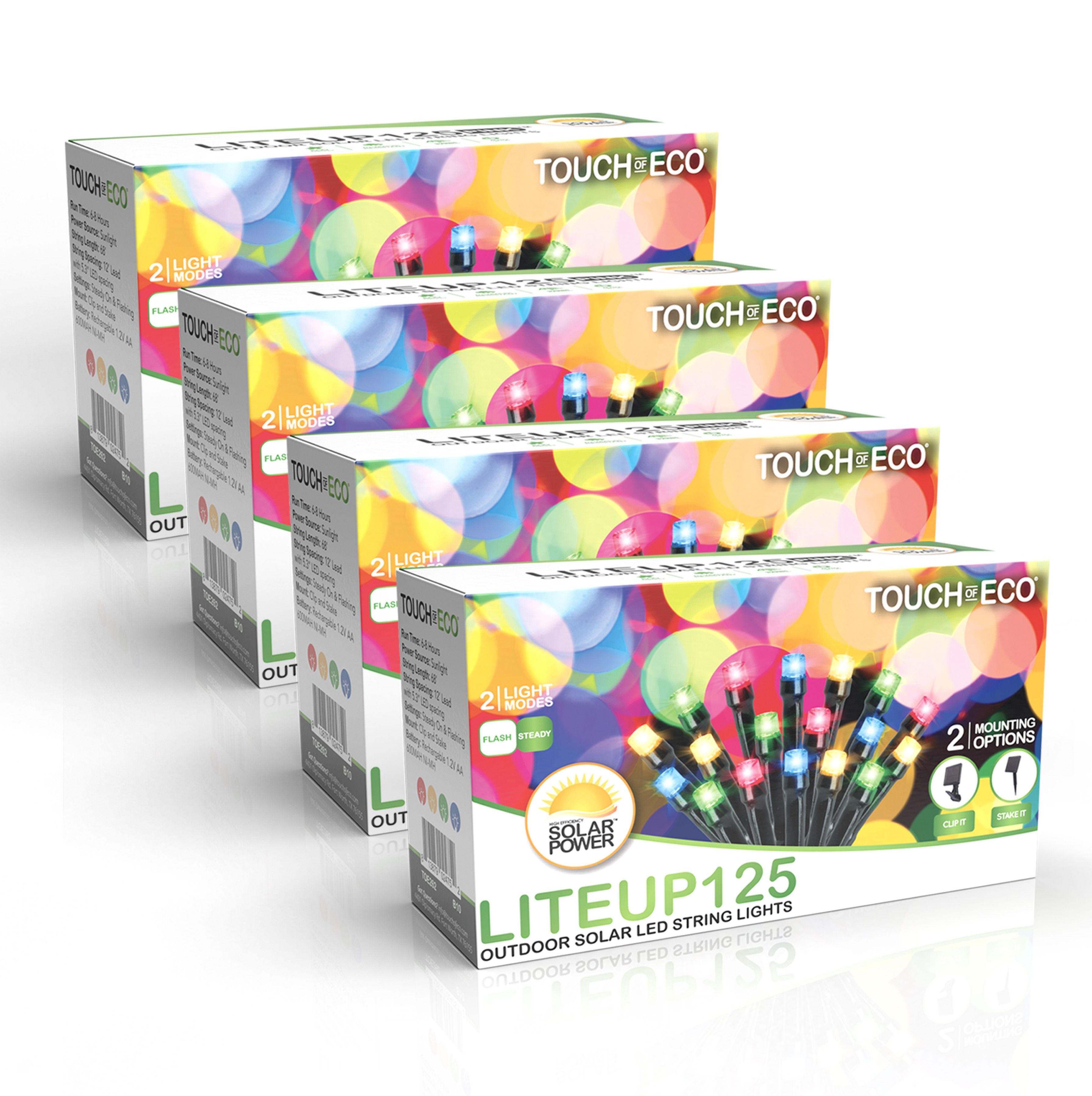 Solar LITEUP125 String Lights Multi Color - Gallery 15