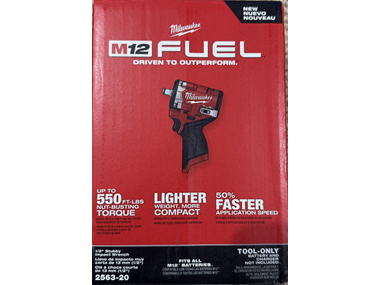 $169.99, Was $249, 31% Off! Milwaukee 2563-20 M12 Stubby 1/2" Impact Wrench dealfomo