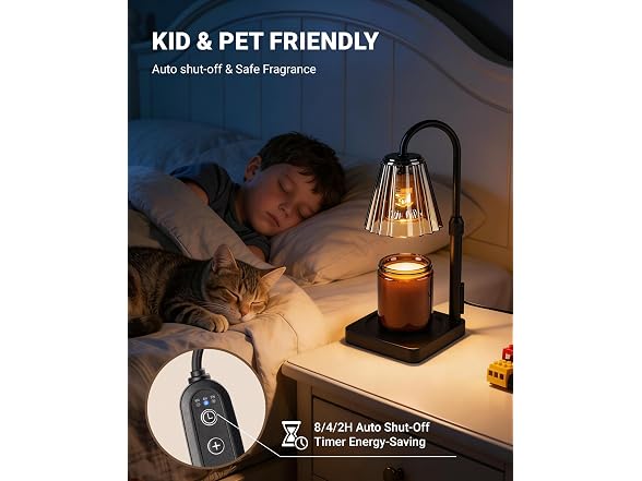 Fubink Candle Warmer Lamp with Timer