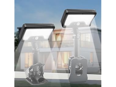 $23.99, Was $79.99, 70% Off! Hakol 2 PACK Clip On Solar Motion Lights Outdoor dealfomo
