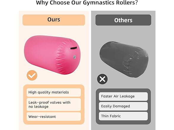 Air Roller Gymnastics Barrel
