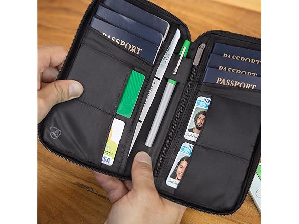 Travelon RFID Multi Passport Holder