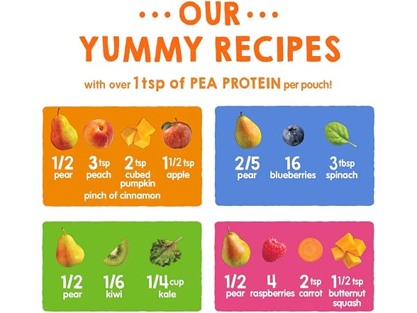 16PK Happy Tot Organics Fruit & Veggie Puree