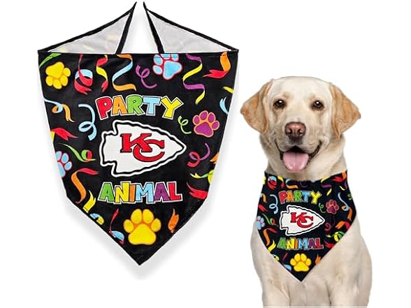 Pets First NFL Kansas City Chiefs Pet Birthday