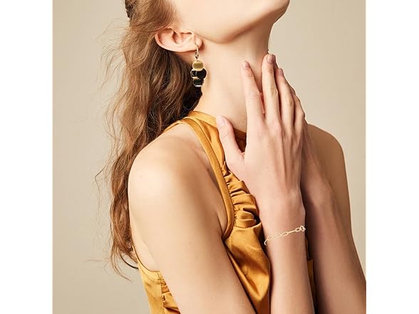 NICENEEDED 6 Pcs 18K Gold Plated Spring
