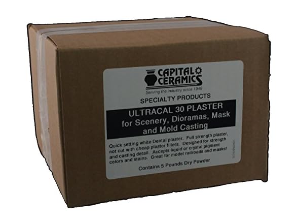 Ultracal 30 Plaster for Mold Casting 5 lb