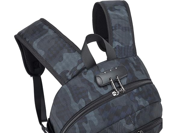 Tzowla Blue Camo 15.6" Laptop Backpack