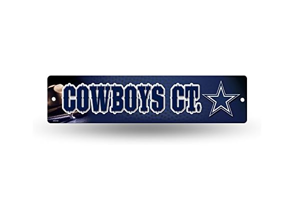 Dallas Cowboys Street Sign Decor