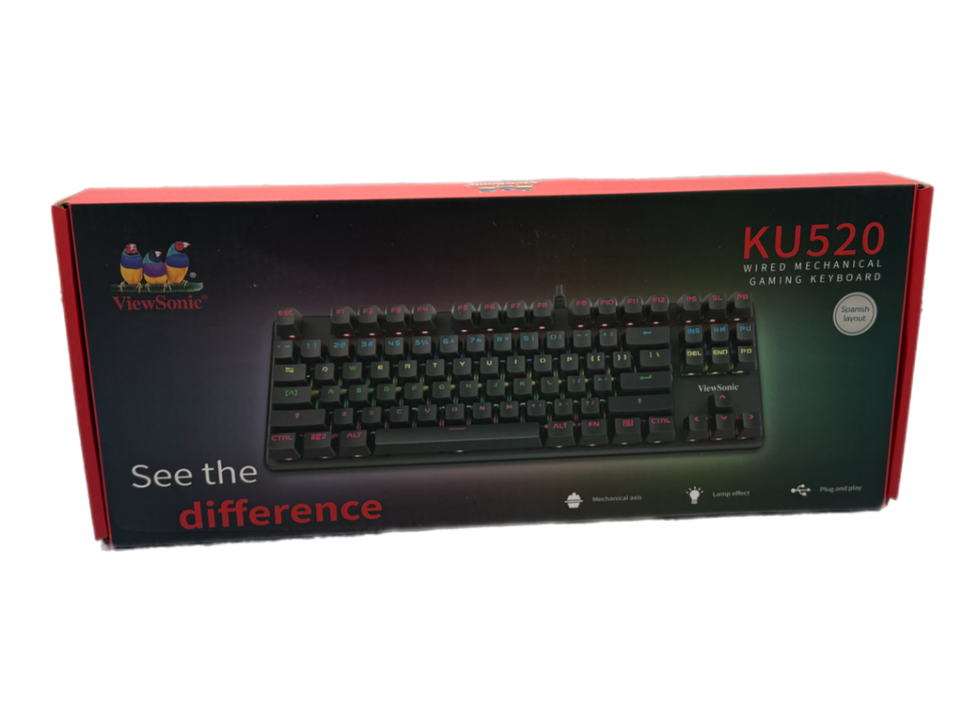 ViewSonic KU520 Mechanical Gaming Keyboard (Spanish) - Gallery 6