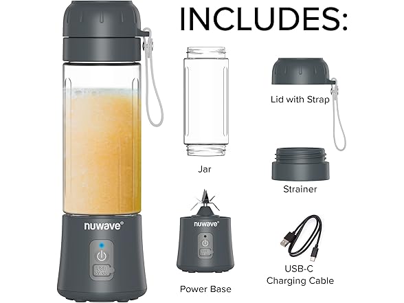 Nuwave Portable Blender for Shakes